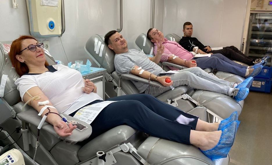 В Брянске работники «Транснефть-Дружба» поделились кровью