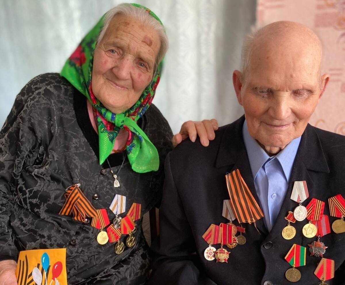 Брянские супруги Бурда прожили вместе 70 лет