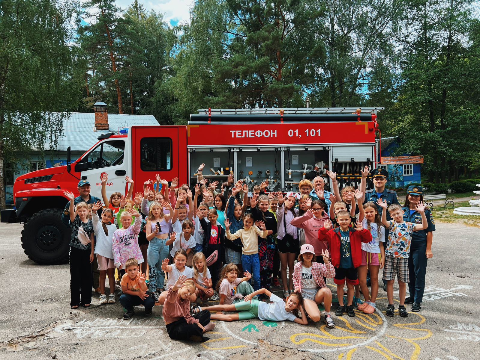 В детских лагерях Брянщины проводятся уроки противопожарной безопасности