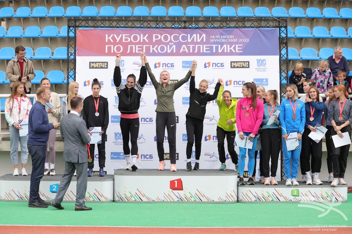 Брянские легкоатлеты завоевали шесть медалей на Кубке России