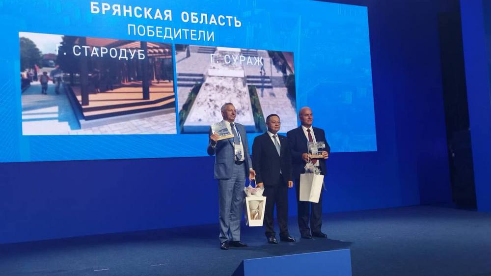 Сразу два брянских муниципалитета победили на конкурсе «Развитие малых городов и исторических поселений»