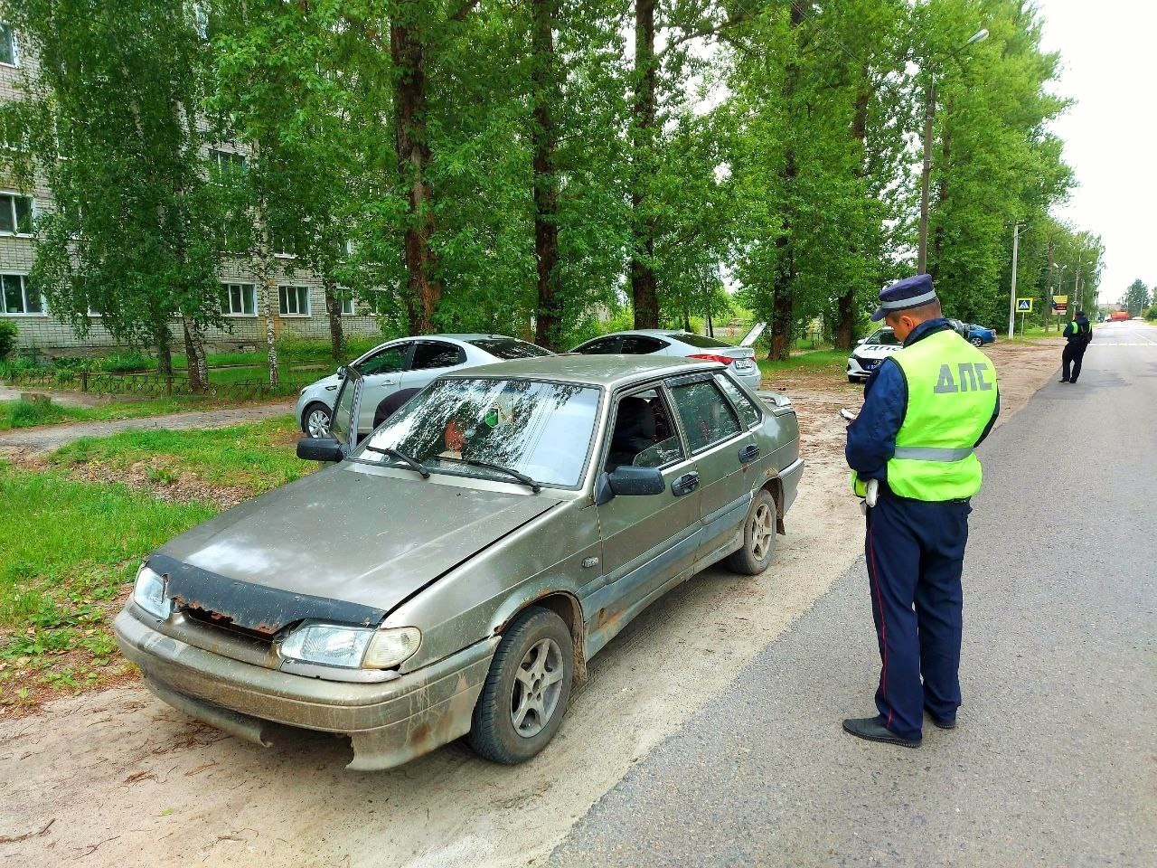 В брянском посёлке Климово от управления отстранили пьяного лихача