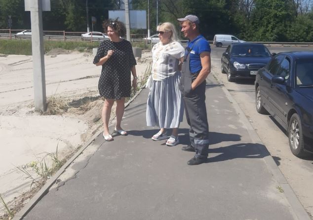 В Брянске проверили ход ремонта дорог на улицах Одесской и Орловский тупик