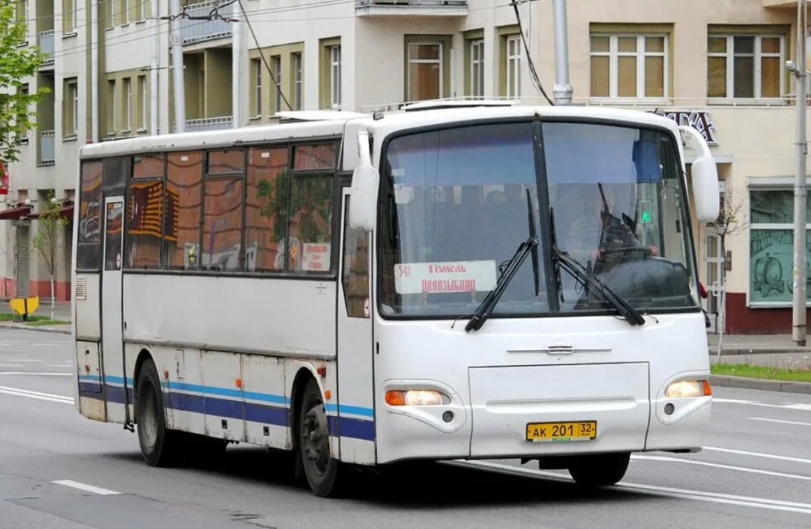 Автобусы из Новозыбкова в Гомель и обратно вновь пойдут с 11 августа