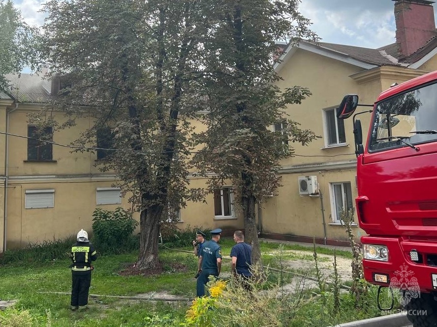 В пожаре в Володарском районе Брянска никто не пострадал
