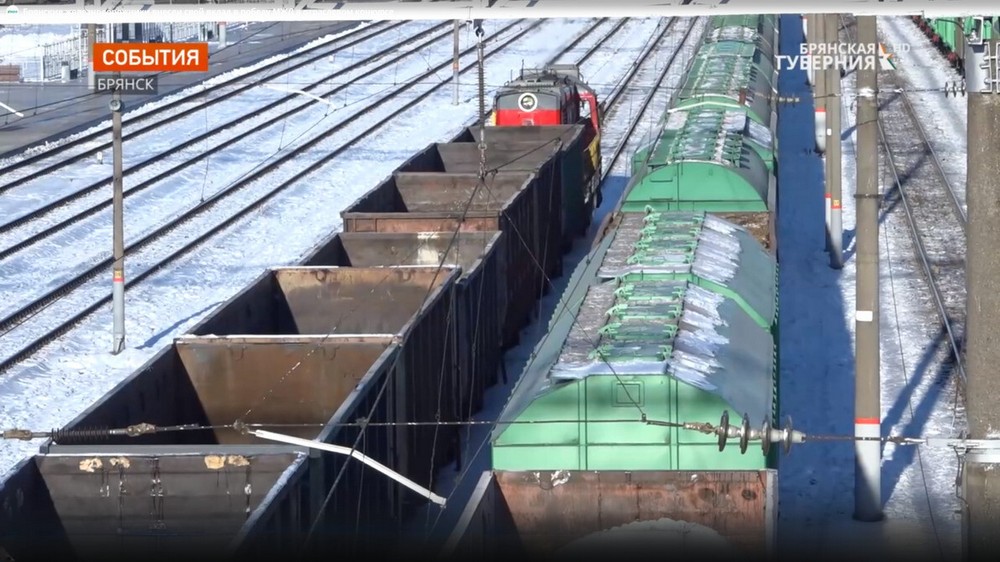 Погрузка цемента на железной дороге в Брянской области в январе-июле выросла в 1,6 раза