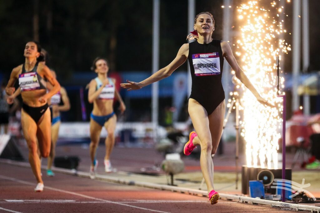 Брянская легкоатлетка Мария Прохорец победила на турнире «Королева российского спорта»