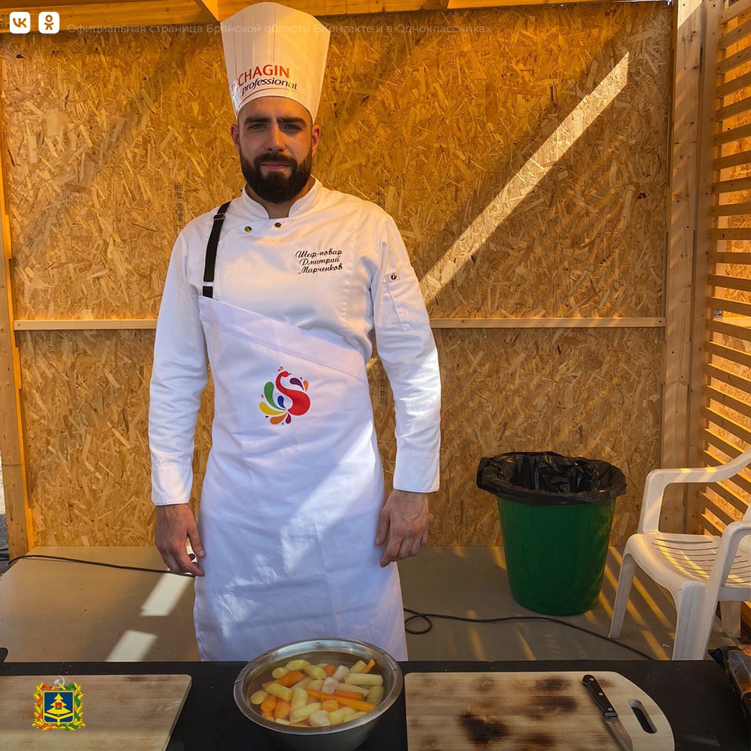 Шеф-повар брянского ресторана «Инжир» принял участие в фестивале «Русское поле»