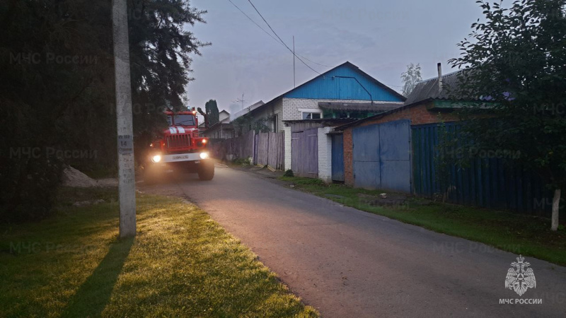 В Гордеевке потушили пожар в жилом доме