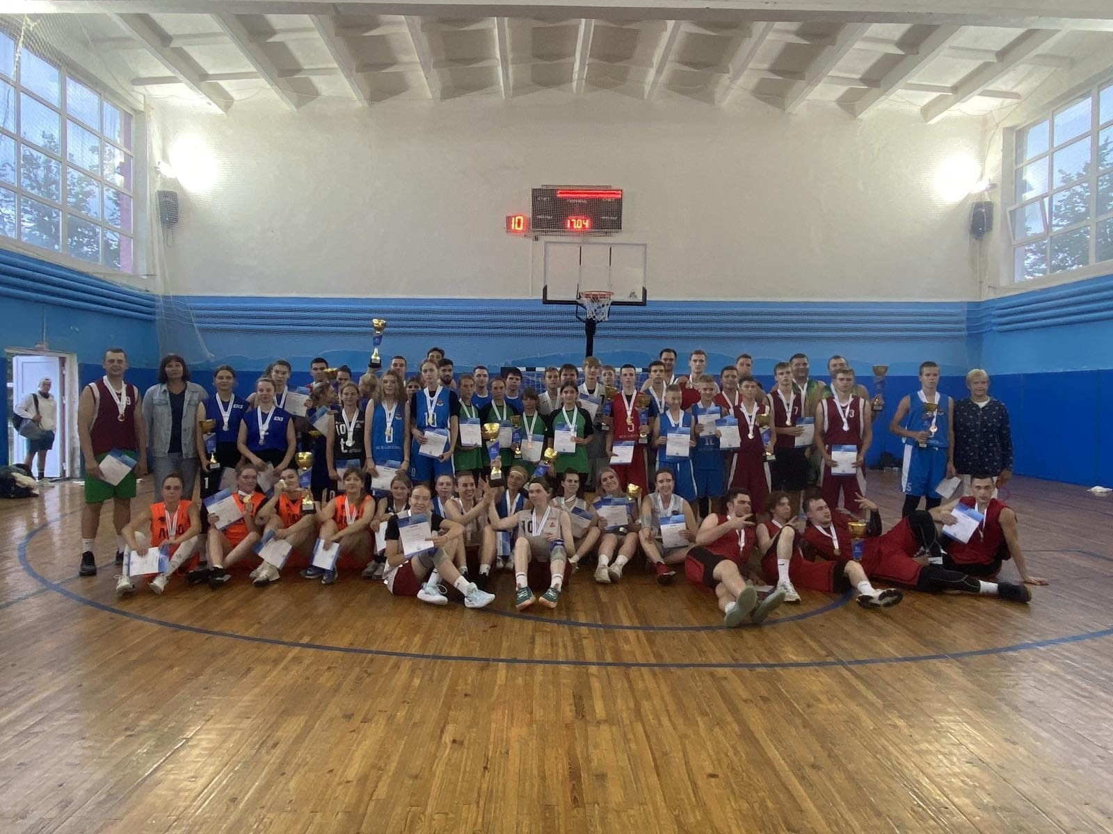 В Сельцо прошли соревнования по баскетболу «Оранжевый мяч»