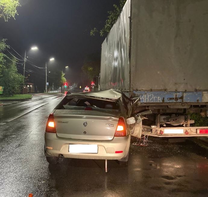 В Брянске в ДТП на улице Шолохова пострадал 39-летний водитель
