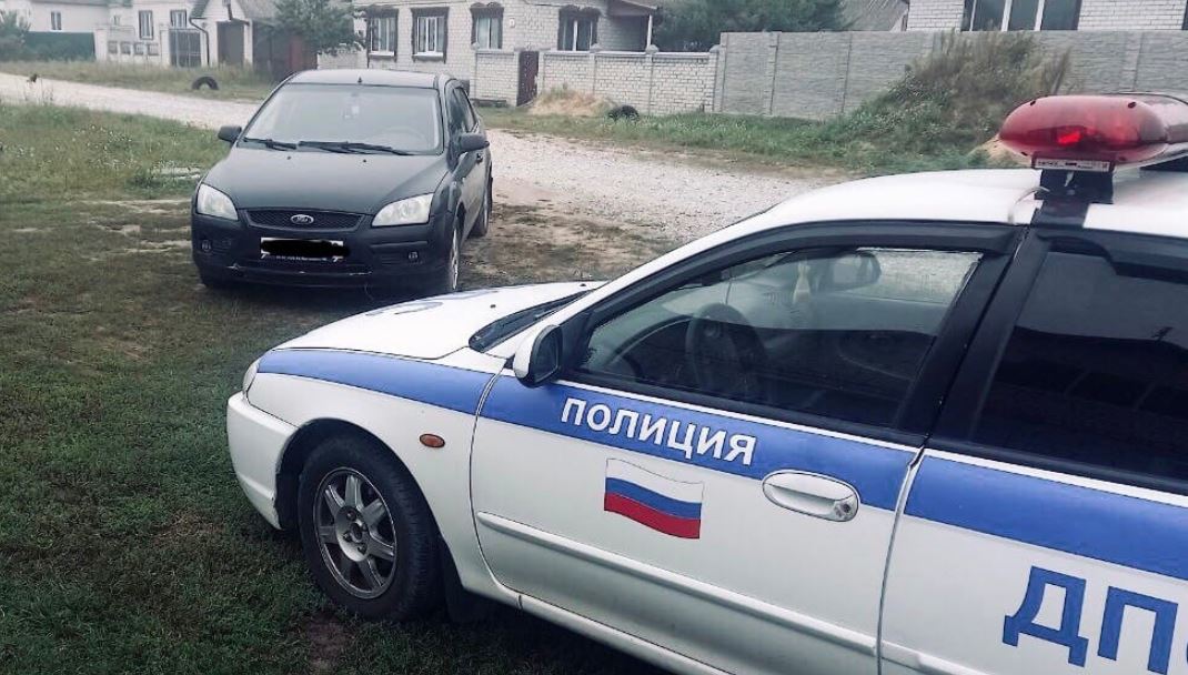 В брянском посёлке Климово от управления отстранили пьяного водителя