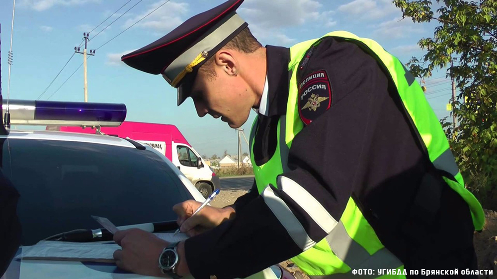 Иностранный гражданин пытался дать взятку автоинспектору в Новозыбковском округе