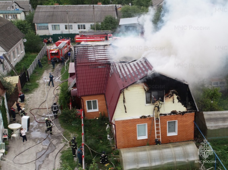 С начала года в Брянской области во время пожаров погибли 46 человек