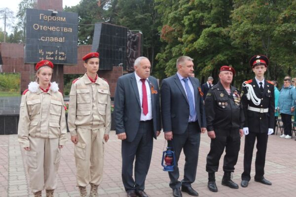 В День освобождения города Клинцы приняли «Эстафету Вечного огня»