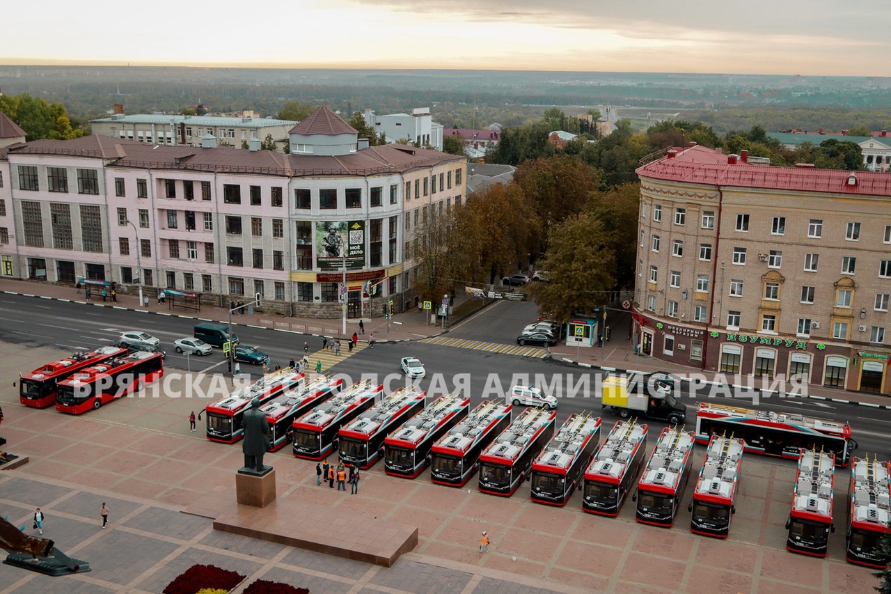 Мэрия Брянска заявила о наличии кондиционеров во всех новых троллейбусах