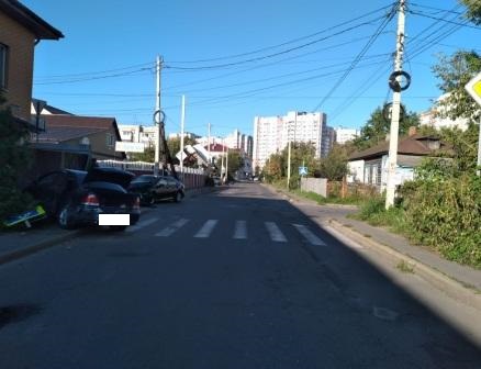 В Брянске в ДТП на улице Малыгина 49-летний водитель разбил лоб