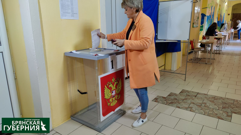 В посёлке Путёвка Брянского района второй день голосования проходит без нарушений
