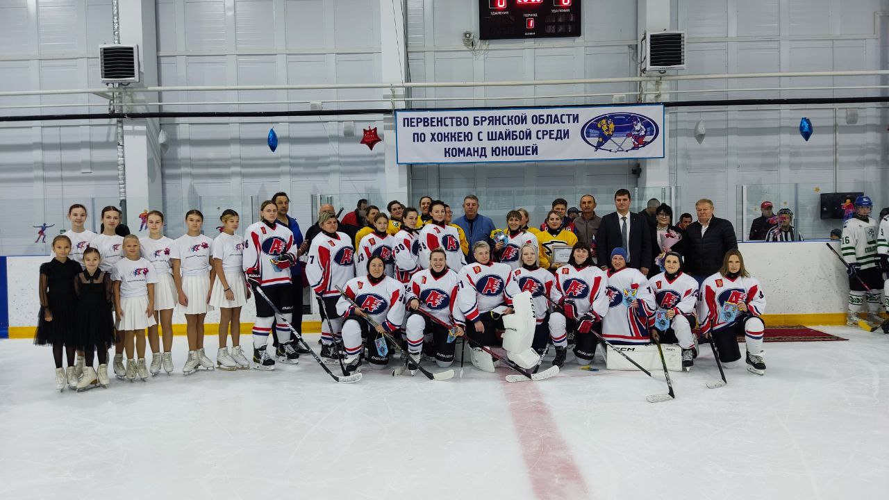 В Климово стартовало первенство Брянской области по хоккею среди юношеских команд