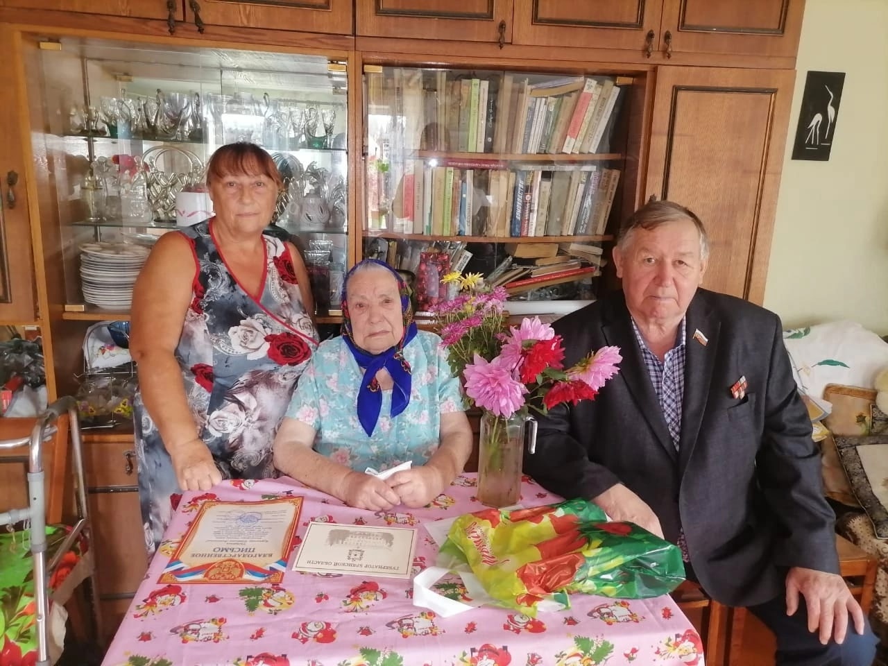 Брянская долгожительница Татьяны Куриленко из Унечи отметила 95-летие