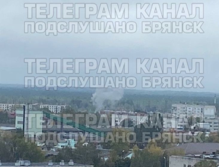 Сбитый над Брянском беспилотник ВСУ упал на дизельный завод