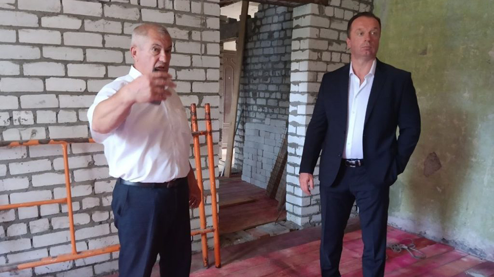 В Брянске завершается ремонт повреждённого взрывом дома