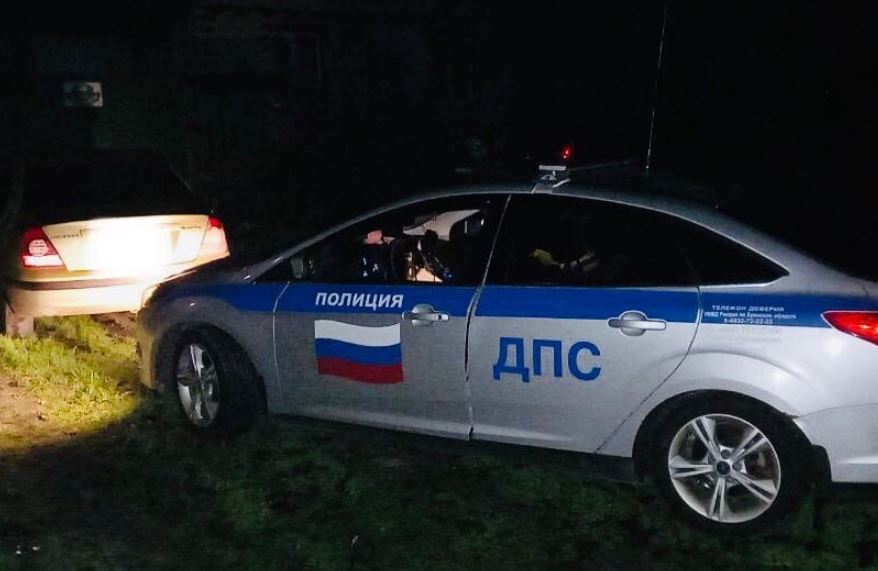 В брянском поселке Карпиловка 41-летняя автоледи попалась на повторной пьяной езде