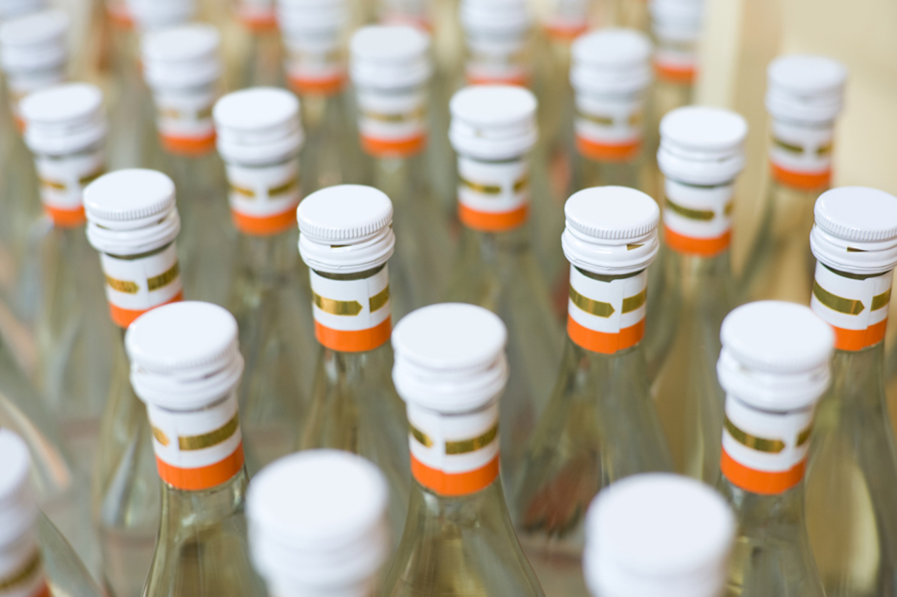 В Брянской области у перевозчика изъяли 20 литров контрафактного алкоголя