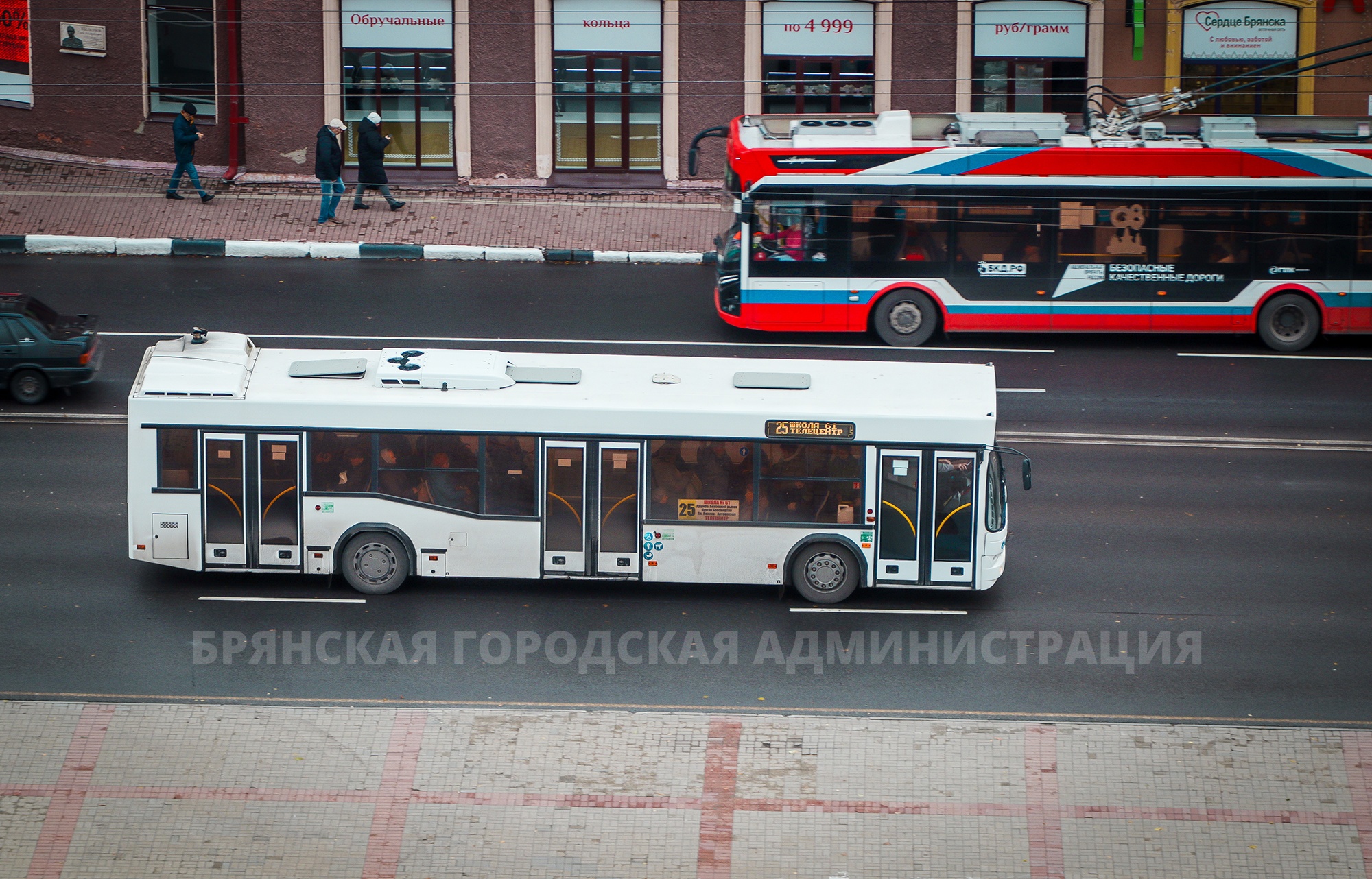В Брянске за девять месяцев автобусы перевезли рекордные 30 миллионов пассажиров