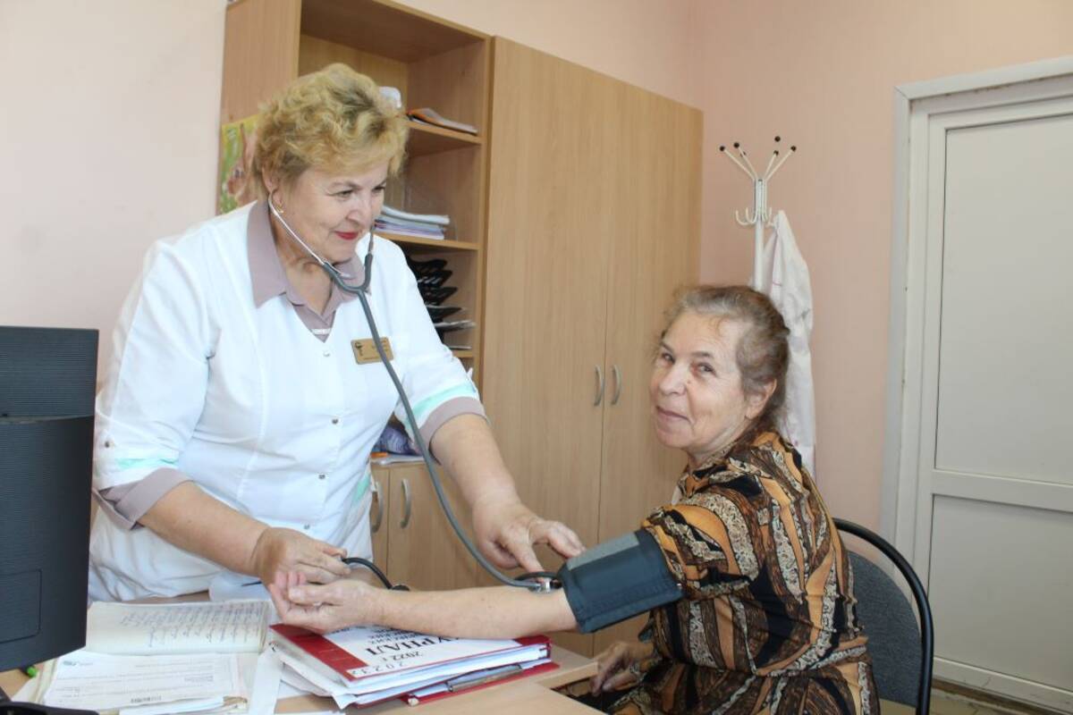 Пенсионеры Клетнянского района Брянской области проходят диспансеризацию