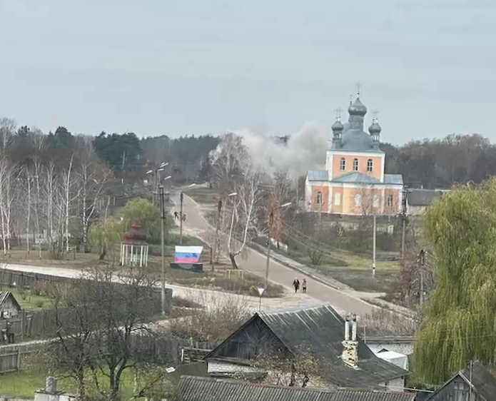 Mash: ВСУ ударили по храму Николая Чудотворца в брянском посёлке Белая Берёзка