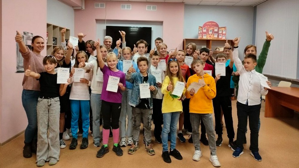В брянском центре одарённых детей «ОГМА» завершилась смена «Лыжные гонки»