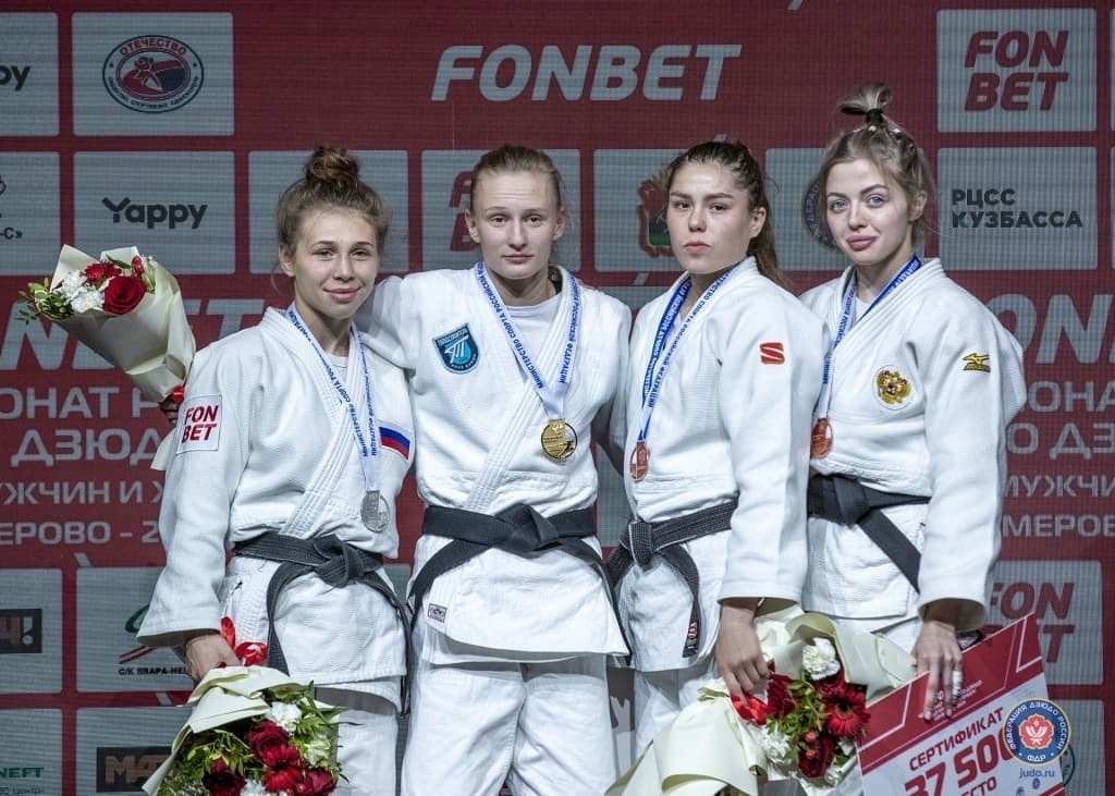 Брянская дзюдоистка Цыганкова завоевала серебро чемпионата России
