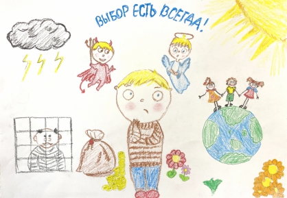 В брянском следственном управлении провели первый этап конкурса детского рисунка