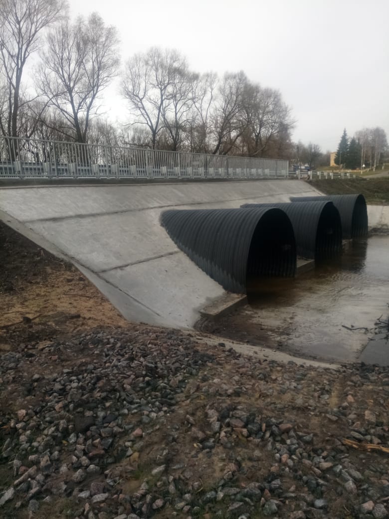 В Брянской области по нацпроекту отремонтировали мост через Поконку