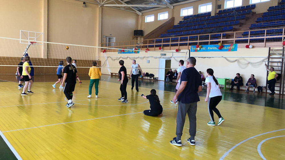 В Севске состоялось первенство района по волейболу среди педколлективов