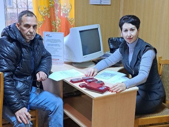 Специалисты фонда «Защитники Отечества» провели прием в городе Дятьково