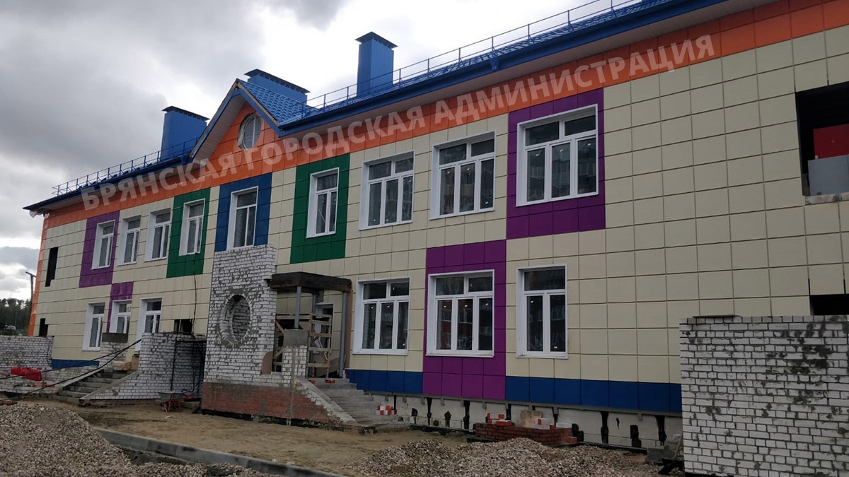 В детском саду по улице Флотской в Брянске продолжаются отделочные работы