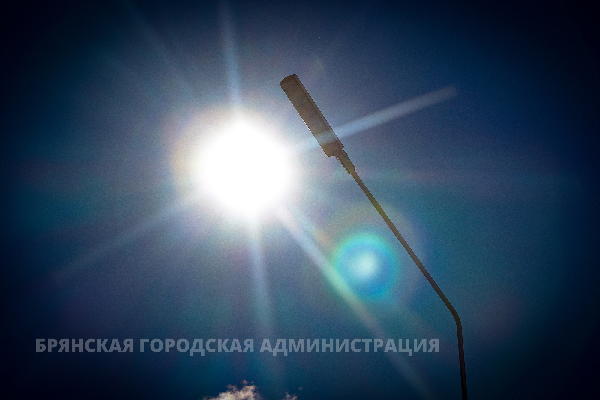 В Брянске установят пять тысяч светодиодных фонарей