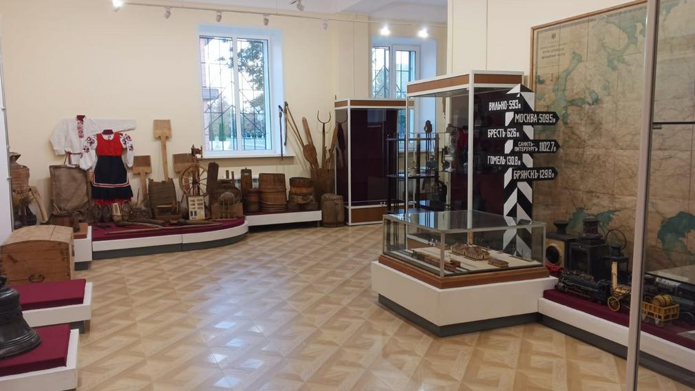 В 2023 году в Унечском районе был отремонтирован краеведческий музей