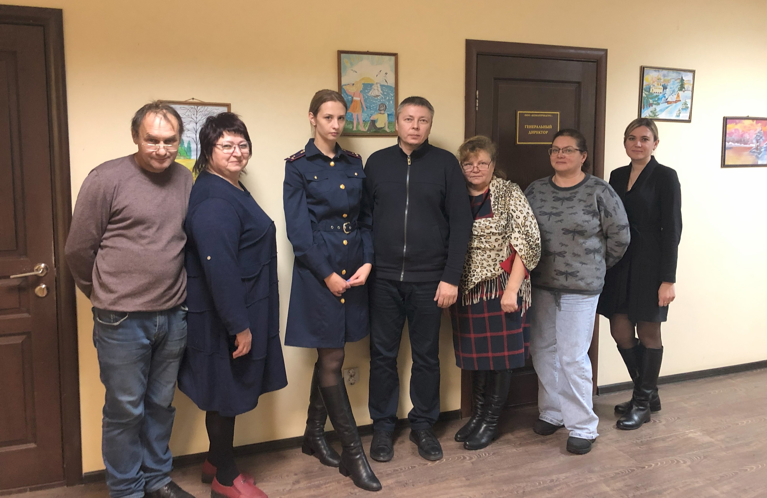 В Брянске следователь встретилась с работниками «КомаричиАгро»
