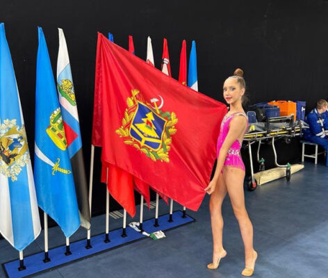 Жуковская гимнастка представила Брянскую область на Кубке России