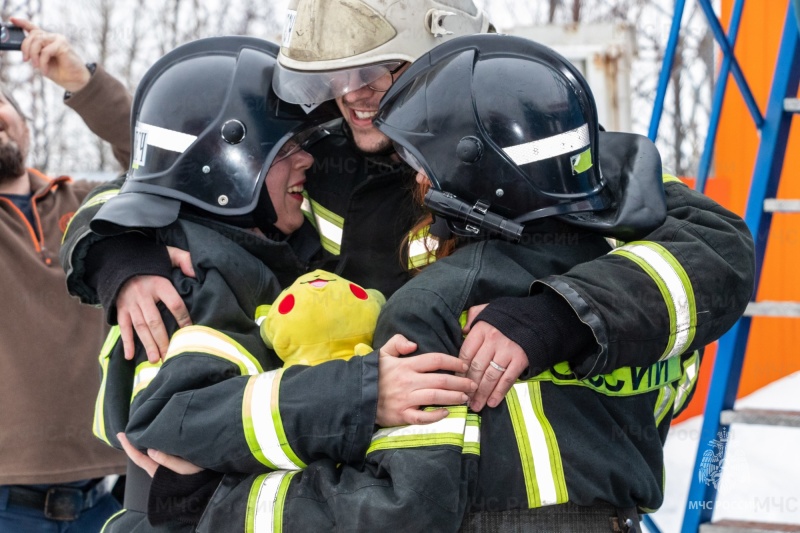 В Брянске впервые прошёл квест «Реальные пожарные. Испытание стихией»