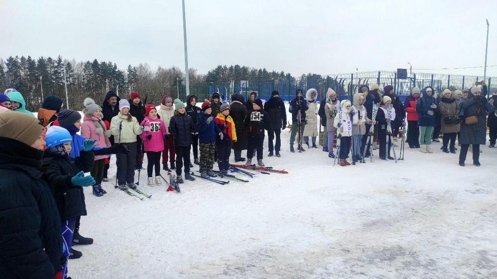 В Стародубском округе провели соревнования по лыжным гонкам
