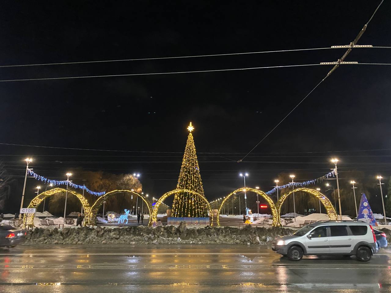 Брянская мэрия опубликовала фотографии новогоднего города