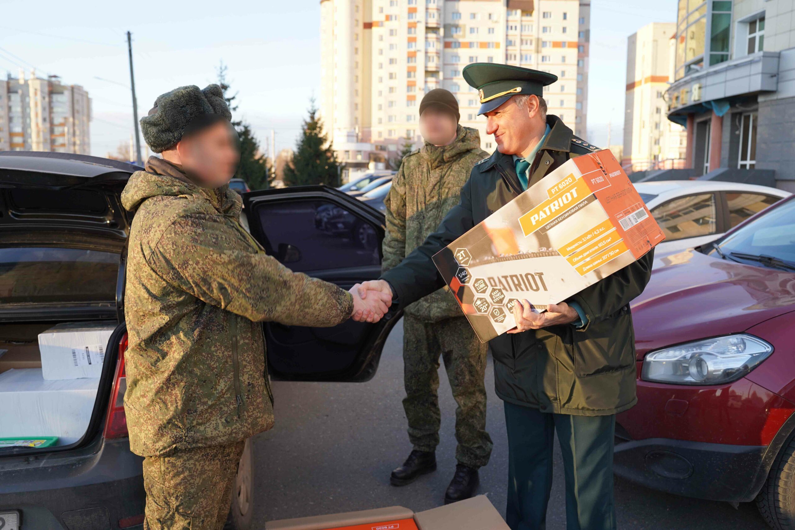 Таможенники оказали помощь воинским частям Брянской области