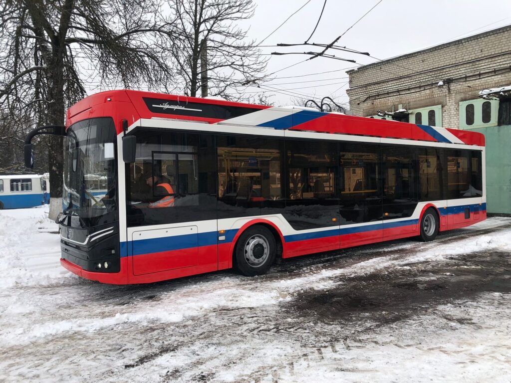 В Брянске временно отменили троллейбус №8 «Мясокомбинат – Телецентр»