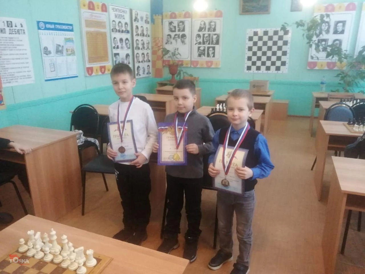 В Дятьково прошёл рождественский турнир по шахматам