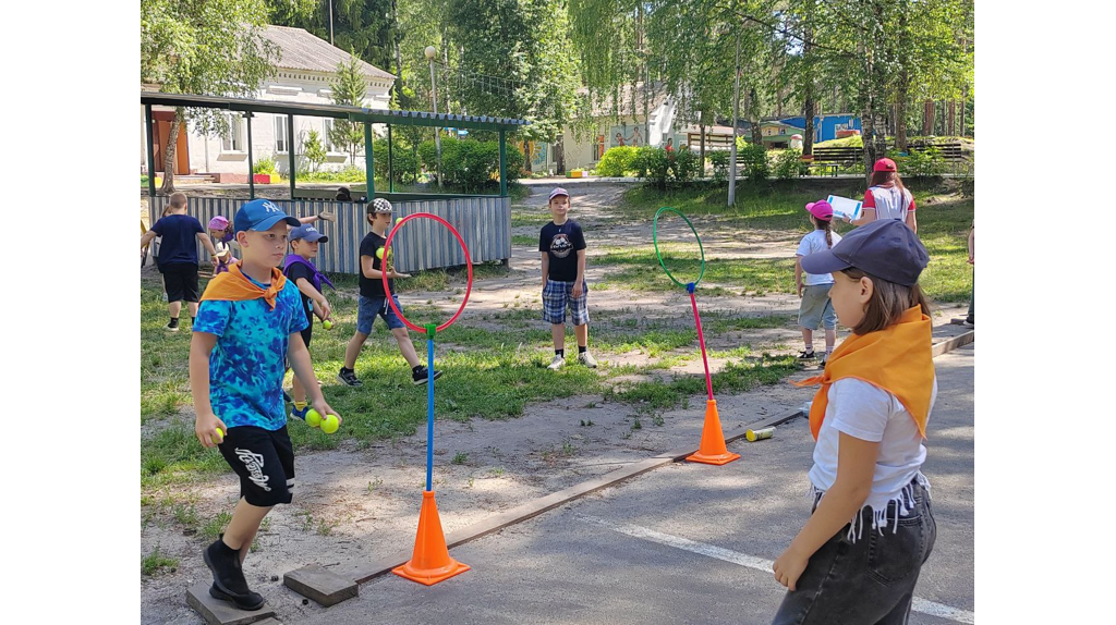 В брянском оздоровительном лагере «Искорка» прошёл летний фестиваль «Навстречу ГТО»