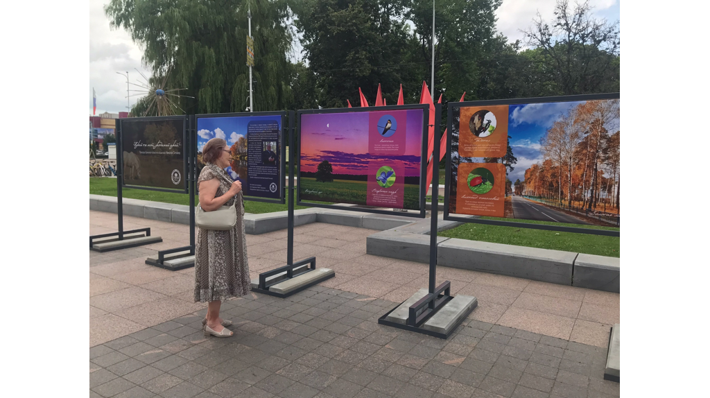 В Брянске на Кургане Бессмертия открылась фотовыставка «Край ты мой, родимый край!»